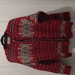 Vintage L.L. Bean Wool Cardigan Sweater